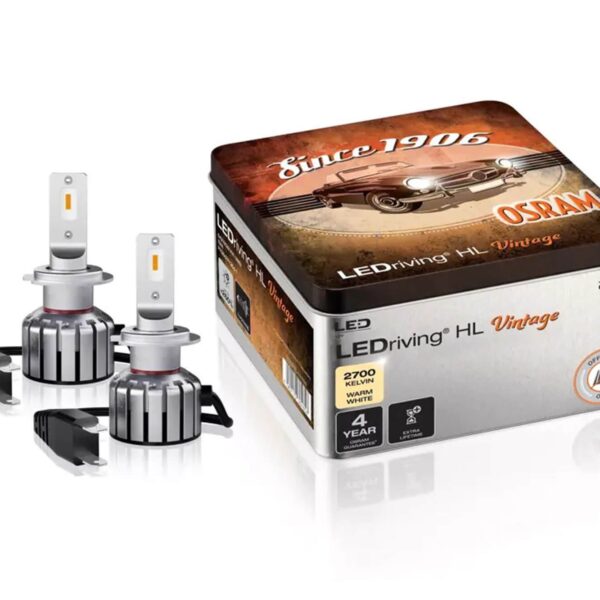 LED система Osram LEDriving Vintage H7/H18 18W, 12V, 2700K, 1600lm
