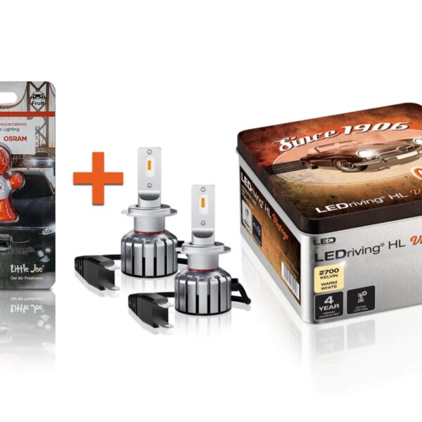 LED система Osram LEDriving Vintage H7/H18 18W, 12V, 2700K, 1600lm