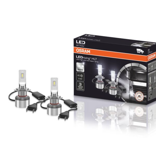 LED система Osram за фарове H7 студено бяла светлина, 24V, 18W, 6000K, 1750LM