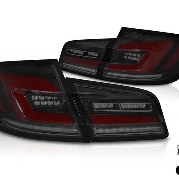 Комплект тунинг LED стопове за BMW серия 5 F10 2010-2016, черна, ляв и десен