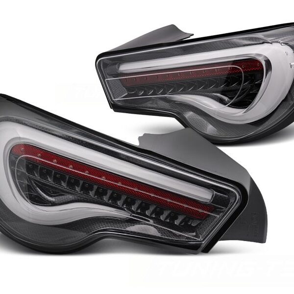 Комплект тунинг LED стопове за Toyota GT86 2012-2021 с карбонова основа, ляв и десен