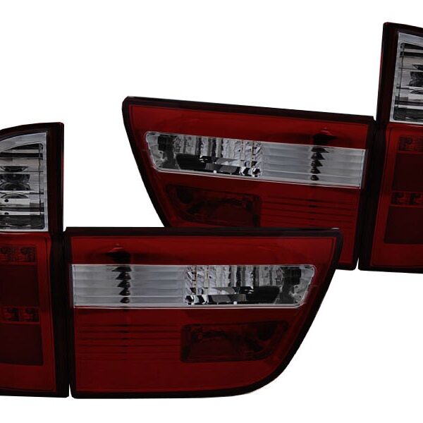 Комплект тунинг LED стопове за BMW X5 E53 1999-2003 опушени, ляв и десен