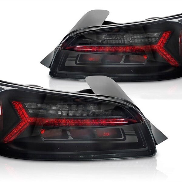 Комплект тунинг LED стопове за Honda S2000 2000-2003 с опушена основа, с динамичен мигач, ляв и десен