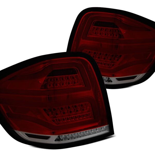 Комплект тунинг LED стопове за Mercedes ML W164 2005-2008 опушени, 5 пина, ляв и десен