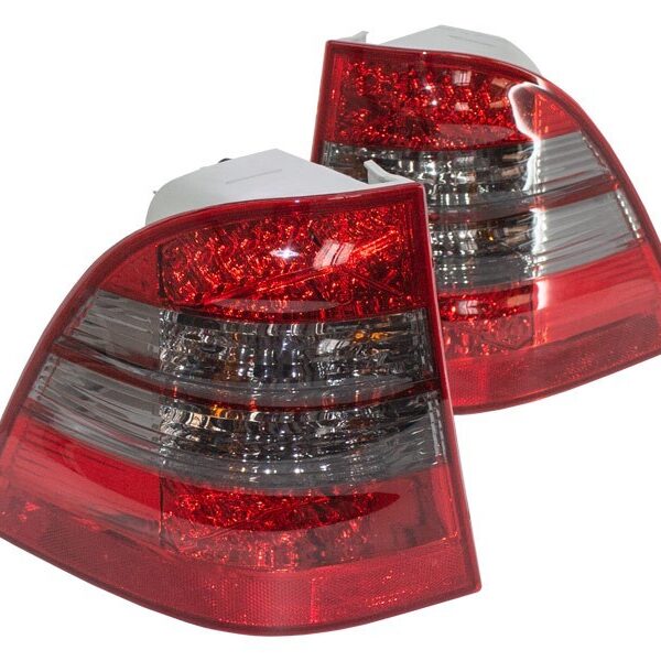 Комплект тунинг LED стопове за Mercedes M клас W163 1998-2005 с опушен мигач , ляв и десен