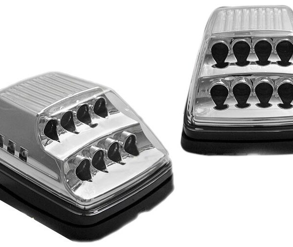LED странични мигачи за Mercedes G класа W463 1990-2012 година - хром основа