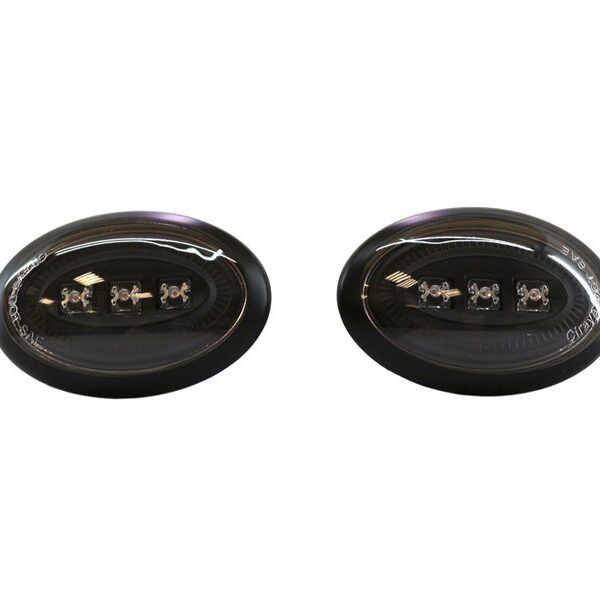 Тунинг LED странични мигачи за MINI 2001-2006 с черна основа
