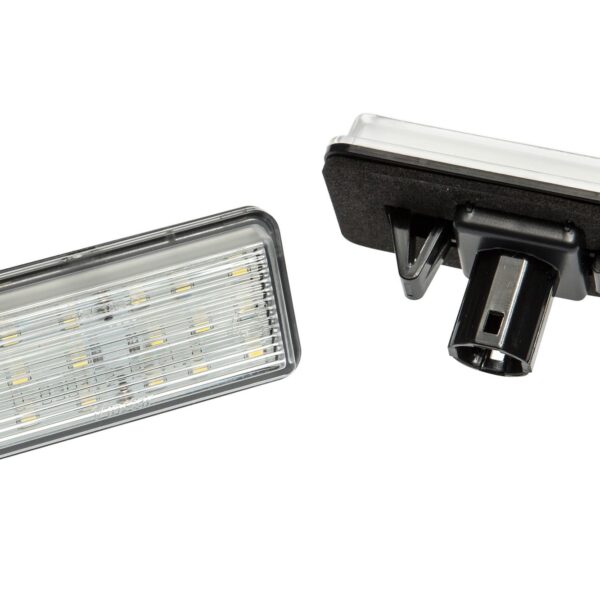 Комплект LED плафони за регистрационен номер на Toyota Land Cruiser и Lexus, ляв и десен