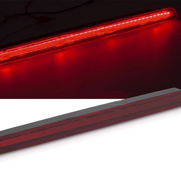 LED трети стоп за Volkswagen T6 2016-2019, T6.1 2019-2022 с червена основа, за задна врата