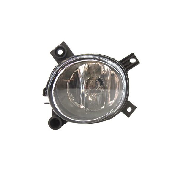 Ляв тунинг халоген с хром основа за Audi A3 2005-2008