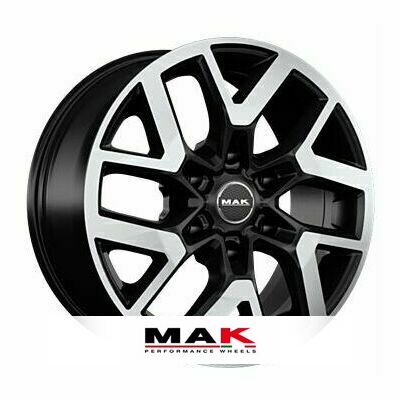 MAK Gravel / Ширина: 6.5", Диаметър: 16", Дупки: 6
6.5x16 ET20 6x139.7 106.1