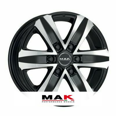 MAK Stone 6 / Ширина: 8", Диаметър: 18", Дупки: 6
8x18 ET45 6x114.3 66.1