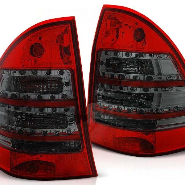 Комплект тунинг LED стопове за Mercedes C-класа W203 2000-2007 комби , ляв и десен