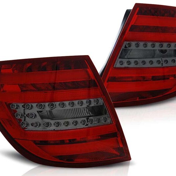 Комплект тунинг LED стопове за Mercedes C-класа W204 2007-2010 комби , ляв и десен