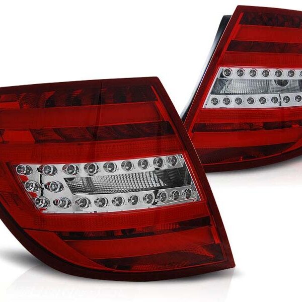 Комплект тунинг LED стопове за Mercedes C-класа W204 2007-2010 комби , ляв и десен