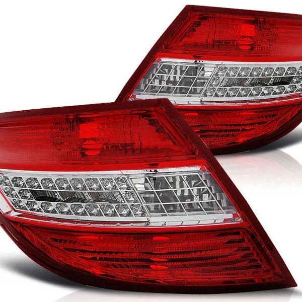 Комплект тунинг LED стопове за Mercedes C-класа W204 2007-2010 седан , ляв и десен