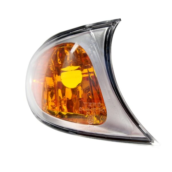 Десен жълт мигач с хром рамка за BMW серия 3 E46 седан/комби 2001-2005