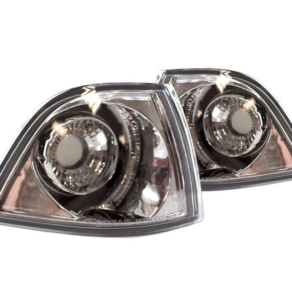 Тунинг мигачи за BMW серия 3 E36 1990-1999 купе/кабрио с хром основа