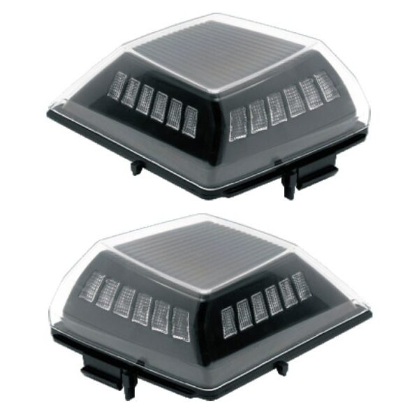 Комплект странични LED мигачи за Mercedes G класа W464 2018-2024 с опушена основа, ляв + десен