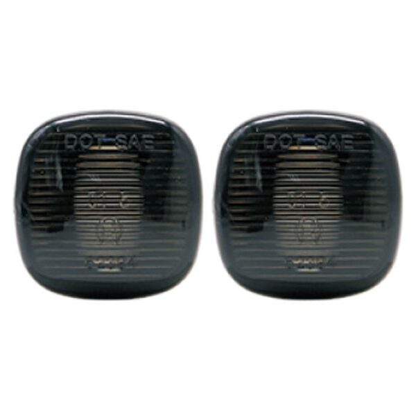 Комплект странични OEM мигачи за Audi A3 1996-1999, A4 1994-1998, A8 1994-2002 с опушена основа, ляв + десен