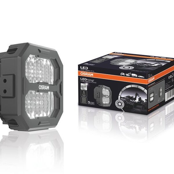 LED бар Osram Cube PX Flood Beam 12-24V, 15W, 1500lm, 6000K, 117.1x68.4x113.4mm