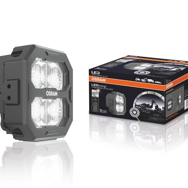 LED бар Osram Cube PX Ultra-Wide Beam 12-24V, 45W, 4500lm, 6000K, 117.1x68.4x113.4mm