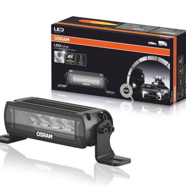 LED бар Osram Lightbar FX125-SP GEN2 12V, 17.6W, 1300lm, 6000K, 182x83x54mm