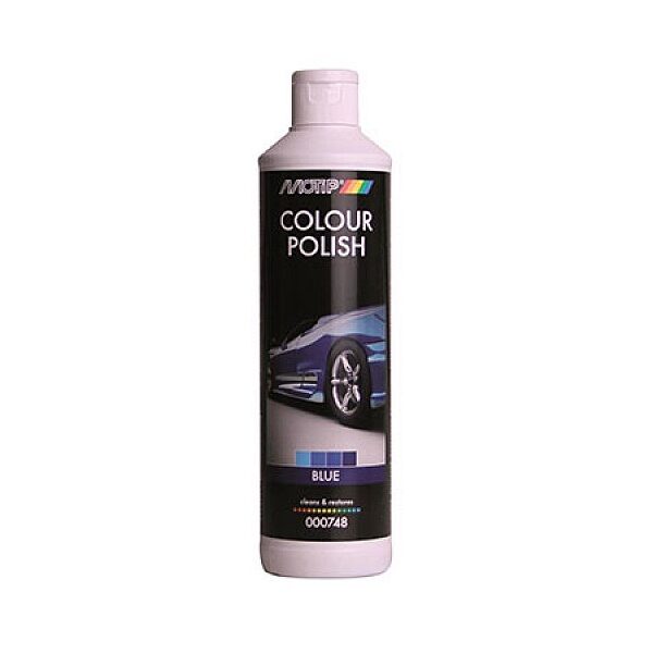 Полирпаста син цвят MOTIP POLISH COLOR BLUE 500мл.