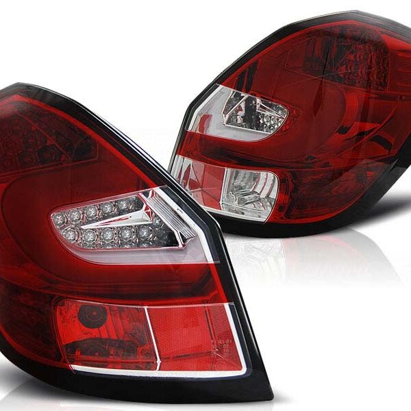 Комплект тунинг LED стопове за Skoda FABIA II 2007- 06.2014 комби/хечбек , ляв и десен