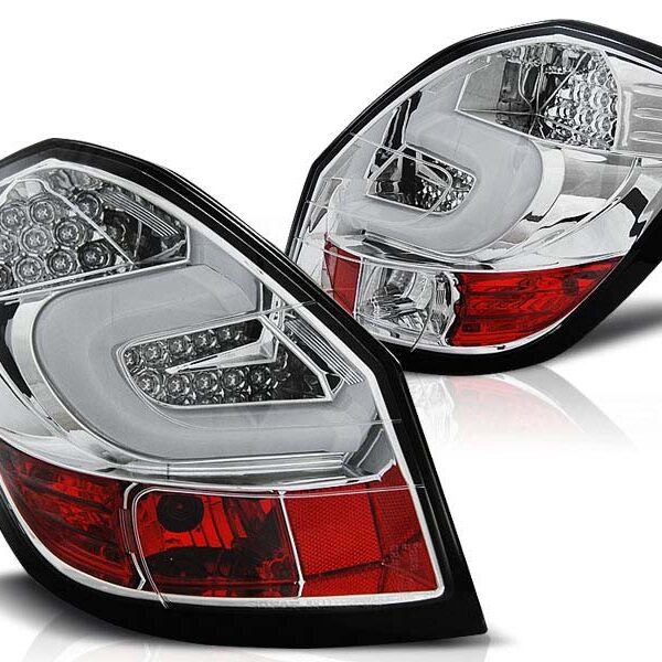 Комплект тунинг LED стопове за Skoda FABIA II 2007- 06.2014 комби/хечбек , ляв и десен