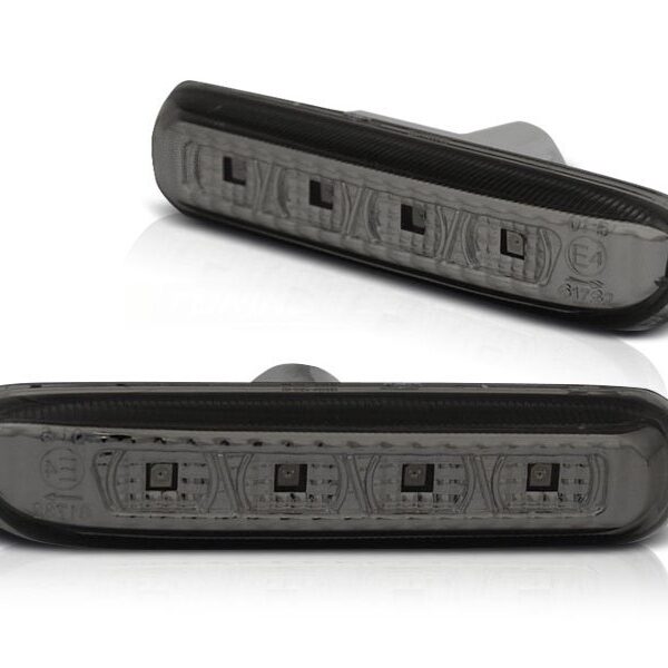 Комплект странични LED мигачи за BMW серия 3 E46 седан/купе 1998-2001 с опушена освана ляв + десен