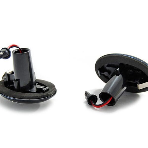 Комплект странични LED мигачи за Mini Cooper R56 2006-2014 с черна основа ляв + десен