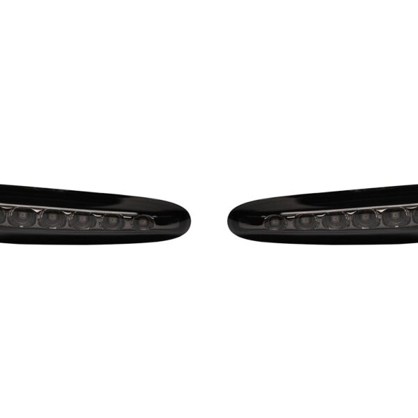 Комплект странични LED мигачи за BMW E81,E82,E87,E88,E46,E90,E91,E92,E93,E60,E61,E83,E84 с опушена освана, ляв + десен