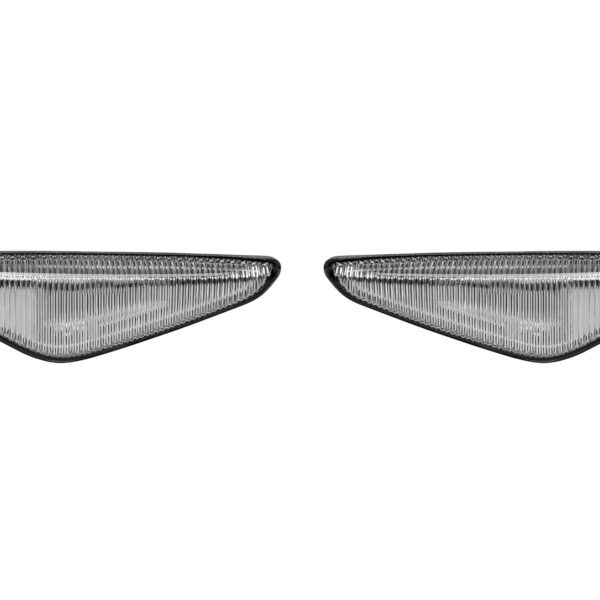 Комплект странични LED мигачи за BMW X3 F25,X5 E70,X6 E71 с хром основа, ляв + десен
