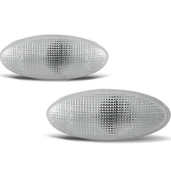 Комплект странични мигачи за Opel Vectra B 1995-2002 с бяла освана ляв + десен