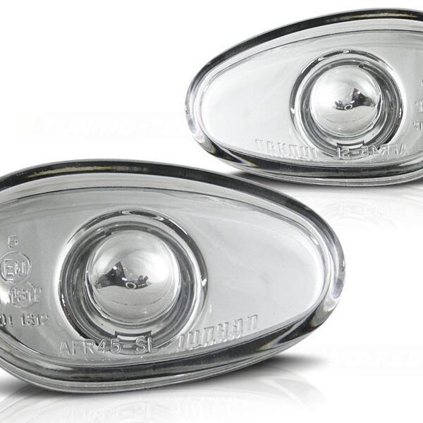 Комплект странични мигачи за Alfa Romeo 145/146 1994-2001 с хром основа ляв + десен