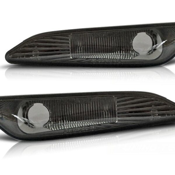 Комплект странични мигачи за Alfa Romeo 156 10.1997-06.2003 седан/sportwagon, 147 2005-2010 3/5 врати с черна основа ляв + десен