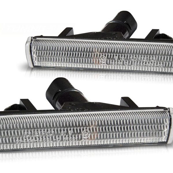 Комплект странични мигачи за BMW серия 7 E38 1994-2001 с хром основа ляв + десен