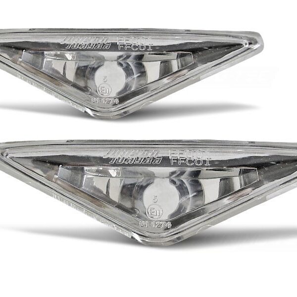 Комплект странични мигачи за Ford Focus 1998-2004/Mondeo 2000-2007 с хром основа ляв + десен