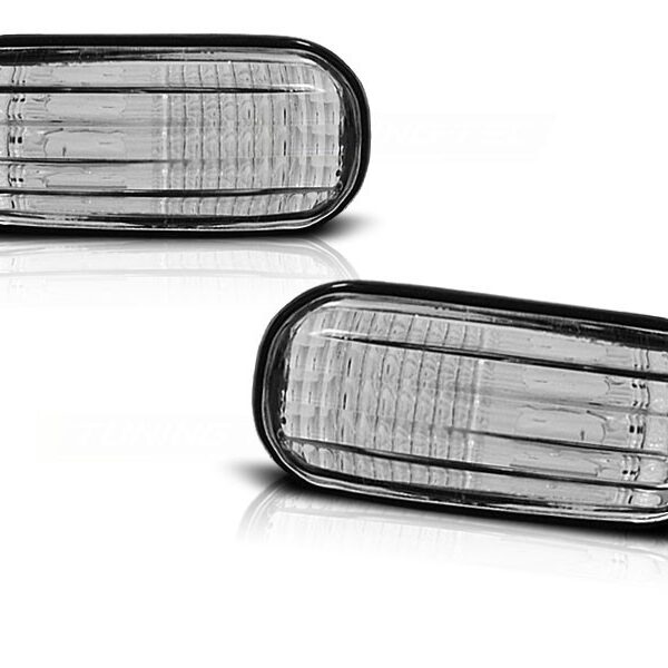 Комплект странични мигачи за Honda Civic 2/3/4 врати 1991-1995/CRX Del Sol 1992-1997 с хром основа ляв + десен
