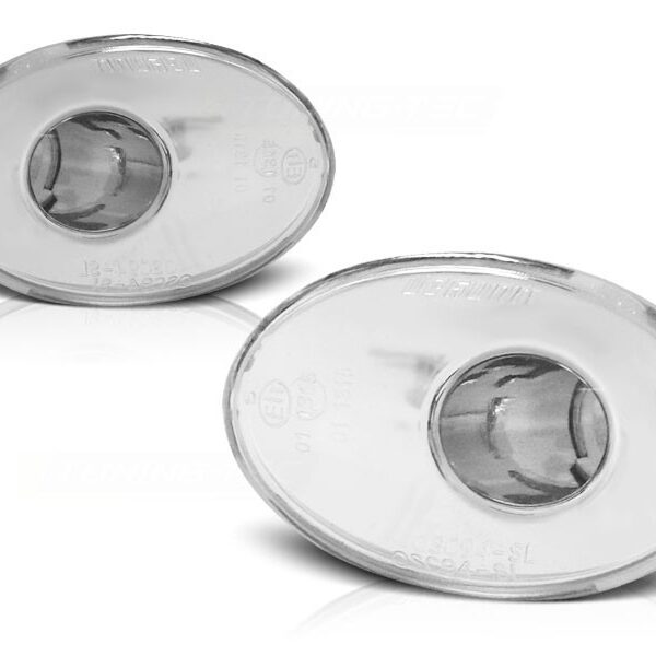 Комплект странични мигачи за Opel Corsa B/C 1993-2006/ Astra F 1991-1997/ Tigra 1994-2000 с хром основа ляв + десен