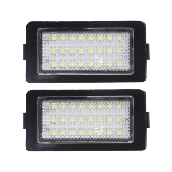 Комплект LED плафони за регистрационен номер на BMW серия 7 E38 1994-2001, ляв и десен