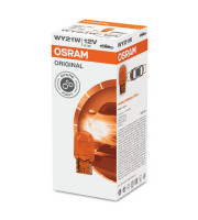 ОРИГИНАЛНА КРУШКА OSRAM WY21W 12V 21W W3X16D  7504