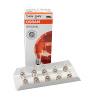 ОРИГИНАЛНА КРУШКА OSRAM T4W 24V 4W BA9S  3930