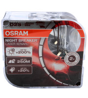 КРУШКА XENON OSRAM NIGHT BREAKER LASER D2S 85V 35W P32D-2 КОМПЛЕКТ 2 БР.  66240XNLHCB