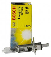 КРУШКА BOSCH LONGLIFE H1 12V 55W P14, 5S  1987302018
