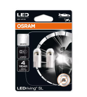 КРУШКА OSRAM W5W LEDRIVING SL БЯЛА OFF-ROAD L2.1X9.5D  2825DWP2BL