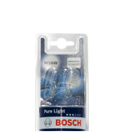 КРУШКА BOSCH PURE W16W 12V 16W ​​​​W2, 1X9, 5D КОМПЛЕКТ 2 БР.  1987301049