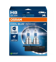 КРУШКА OSRAM COOL BLUE INTENSE H8 35W 12V PGJ19-1 КОМПЛЕКТ 2 БР.  64212CBN2HB