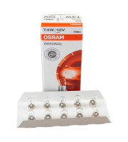 ОРИГИНАЛНА КРУШКА OSRAM T4W 12V 4W BA9S  3893